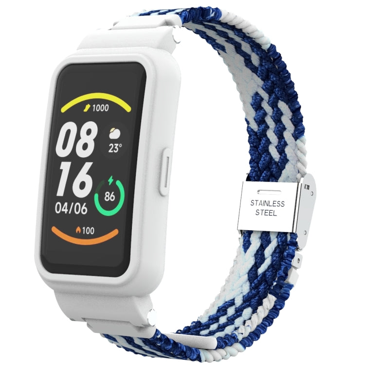 Braided Nylon Buckle Watch Band, For Xiaomi Mi Band 7 Pro