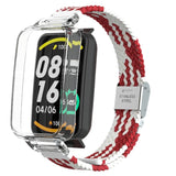 Braided Nylon Buckle Watch Band, For Xiaomi Mi Band 7 Pro