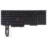 US Version Keyboard with Backlight and Pointing, For HP OMEN 15-EN 15-EK, For Lenovo Thinkpad X1 2013, For Lenovo Thinkpad X1 Carbon 5th Gen 2017, For Lenovo Thinkpad E15 Gen 2 Gen, For Lenovo Thinkpad T570 T580, For Lenovo Thinkpad P15V L15 T15P P15 P... For Lenovo Thinkpad E15 Gen 2 Gen