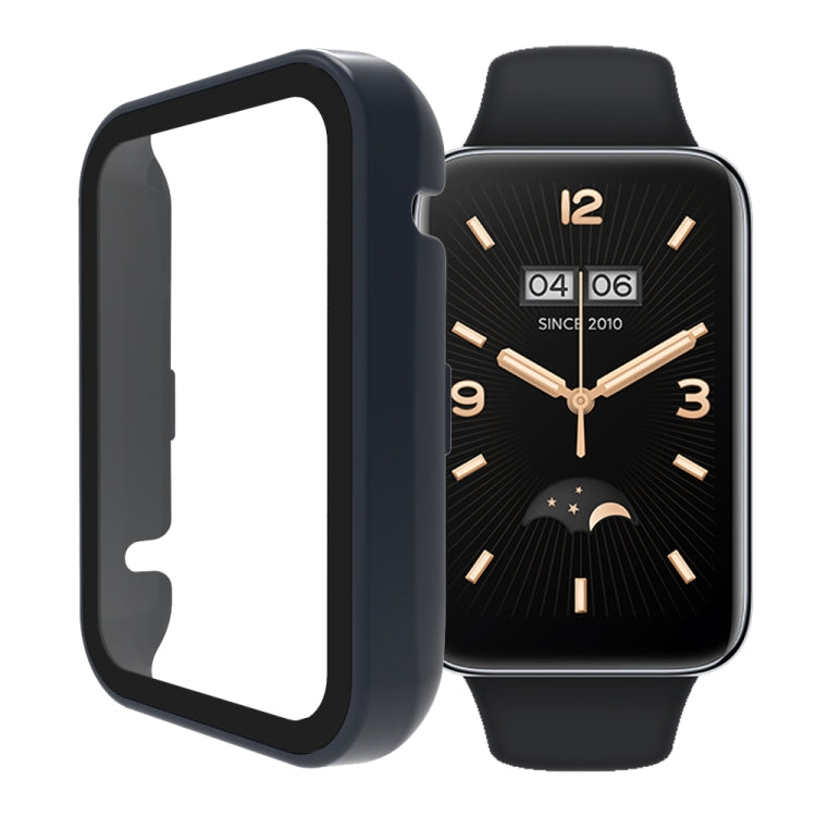 PC + Tempered Glass Integrated Watch Case, For Xiaomi Mi Band 7 Pro