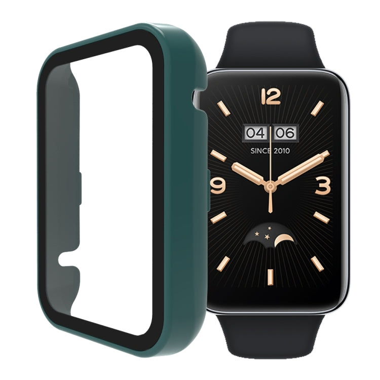 PC + Tempered Glass Integrated Watch Case, For Xiaomi Mi Band 7 Pro