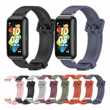 MIJOBS Breathable Silicone Watch Band, For Huawei Band 7 / 7 NFC