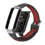 Silicone Metal Frame Watch Band, For Xiaomi Mi Band 7 Pro
