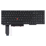 US Version Keyboard with Pointing, For Lenovo Thinkpad E15 Gen 2 Gen, For Lenovo Thinkpad T570 T580, For Lenovo Thinkpad P15V L15, For Lenovo Thinkpad E14 Gen 1 Gen 2, For Lenovo Thinkpad L14, For Lenovo Thinkpad T490S For Lenovo Thinkpad E15 Gen 2 Gen