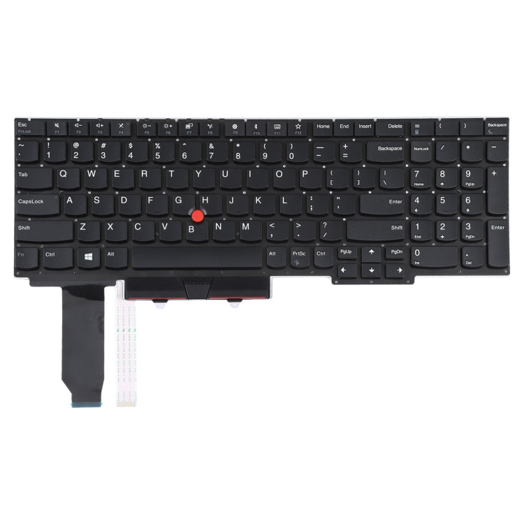US Version Keyboard with Pointing, For Lenovo Thinkpad E15 Gen 2 Gen, For Lenovo Thinkpad T570 T580, For Lenovo Thinkpad P15V L15, For Lenovo Thinkpad E14 Gen 1 Gen 2, For Lenovo Thinkpad L14, For Lenovo Thinkpad T490S For Lenovo Thinkpad E15 Gen 2 Gen