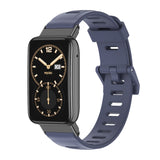 Mijobs Flat Hole TPU Watch Band, For Xiaomi Mi Band 7 Pro