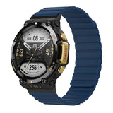 Silicone Magnetic Dual-color Watch Band, For Amazfit T-Rex 2
