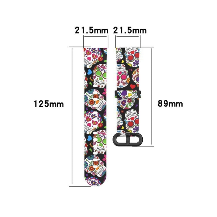 Printing Silicone Watch Band, For Xiaomi Mi Band 7 Pro