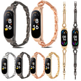 Copper Chain Metal Watch Band Unibody Case, For Xiaomi Mi Band 7 / 6 / 5 / 4 / 3