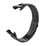 Three-bead Flat Buckle Stainless Steel Watch Band, For Xiaomi Mi Band 7 Pro