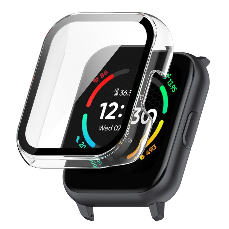 Universal PC+ Toughened Film Fully Enclosed Protective Watch Case, For Realme TechLife Watch S100 / SZ100