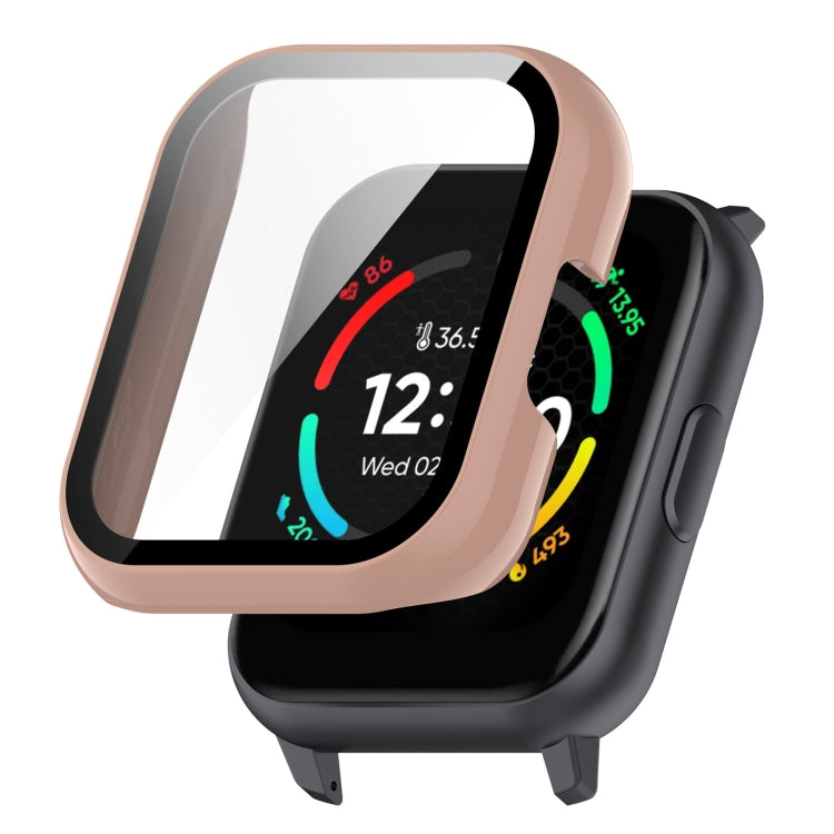 Universal PC+ Toughened Film Fully Enclosed Protective Watch Case, For Realme TechLife Watch S100 / SZ100