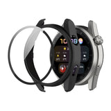PC + Tempered Glass Integrated Protective Watch Case, For Huawei Watch3 Pro New