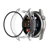 PC + Tempered Glass Integrated Protective Watch Case, For Huawei Watch3 Pro New
