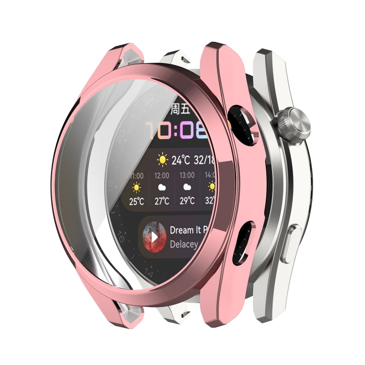 Full Coverage TPU Electroplating Protective Watch Case, For Huawei Watch3 Pro New