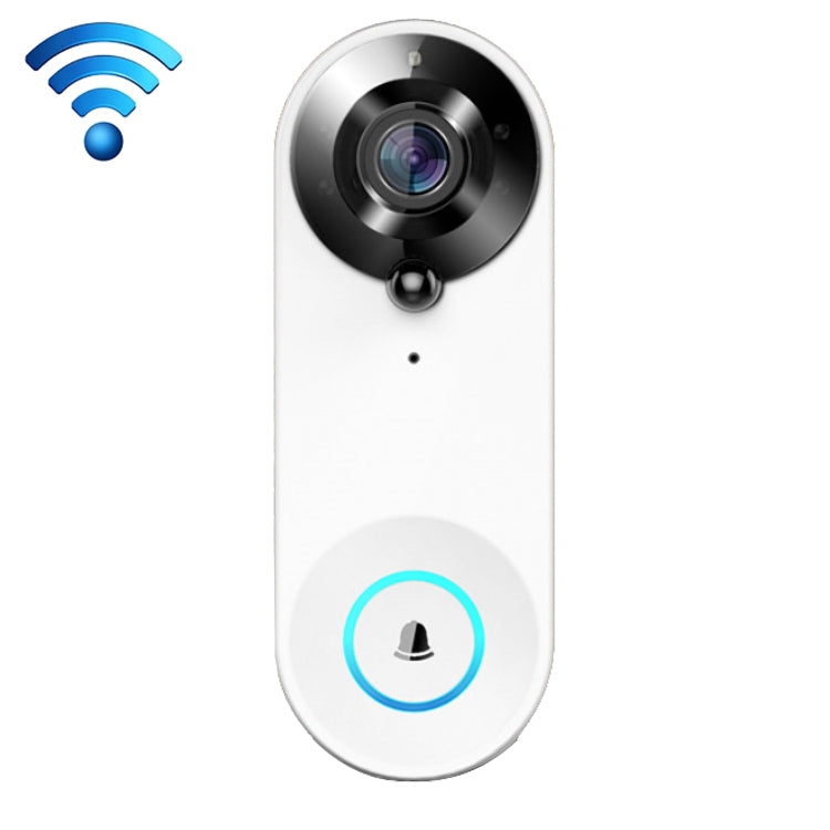 W3 150 Degree Wide Angle 1080P Smart Doorbell Set White