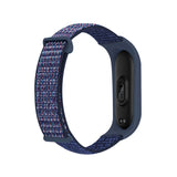 Nylon Two-Section Loop Watch Band, For Xiaomi Mi Band 7, For Xiaomi Mi Band 6, For Xiaomi Mi Band 5