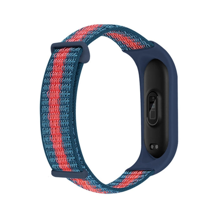 Nylon Two-Section Loop Watch Band, For Xiaomi Mi Band 7, For Xiaomi Mi Band 6, For Xiaomi Mi Band 5