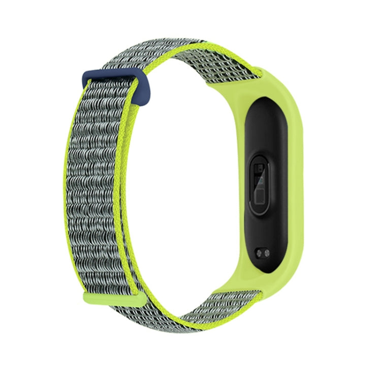 Nylon Two-Section Loop Watch Band, For Xiaomi Mi Band 7, For Xiaomi Mi Band 6, For Xiaomi Mi Band 5