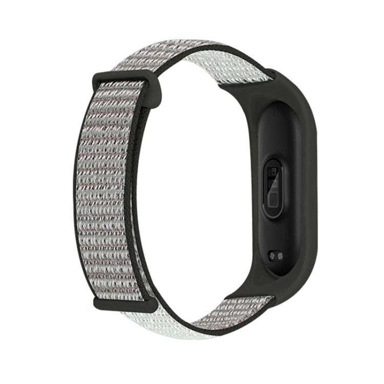 Nylon Two-Section Loop Watch Band, For Xiaomi Mi Band 7, For Xiaomi Mi Band 6, For Xiaomi Mi Band 5