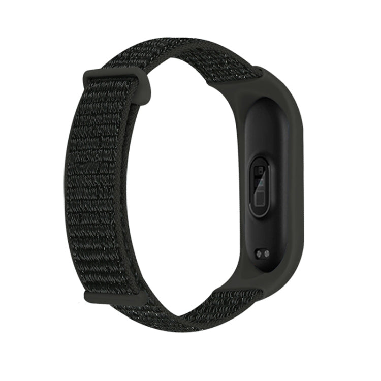 Nylon Two-Section Loop Watch Band, For Xiaomi Mi Band 7, For Xiaomi Mi Band 6, For Xiaomi Mi Band 5
