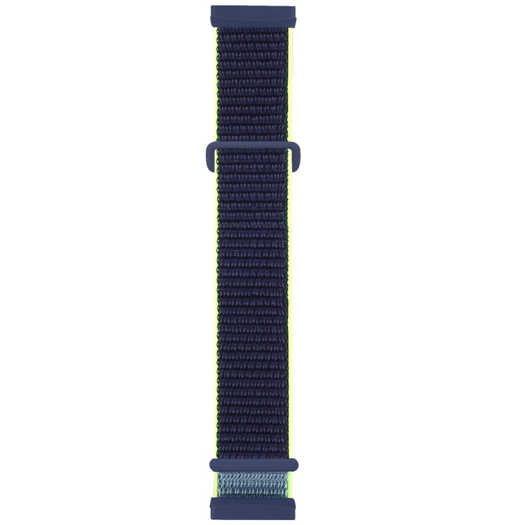 Nylon Rubber Buckle Watch Band, For Fitbit Versa 3