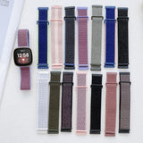 Nylon Rubber Buckle Watch Band, For Fitbit Versa 3