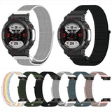 Nylon Loop Buckle Watch Band, For Amazfit T-Rex2