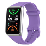 Solid Color Soft Silicone Watch Band, For OPPO Band 2
