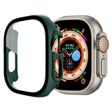Tempered Glass Film PC Watch Case, For Apple Watch Ultra 1 / 2 / 3 49mm