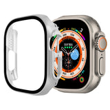 Tempered Glass Film PC Watch Case, For Apple Watch Ultra 1 / 2 / 3 49mm