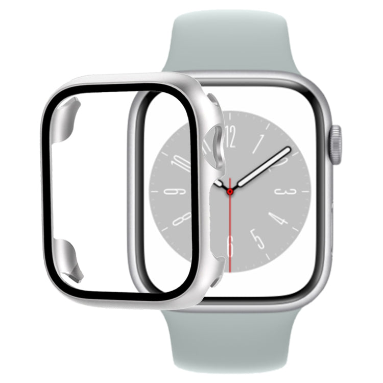 Tempered Glass Film PC Watch Case, For Apple Watch Series 9 / 8 / 7 45mm, For Apple Watch Series 9 / 8 / 7 41mm, For Apple Watch Ultra 49mm / Apple Watch Ultra 2 49mm