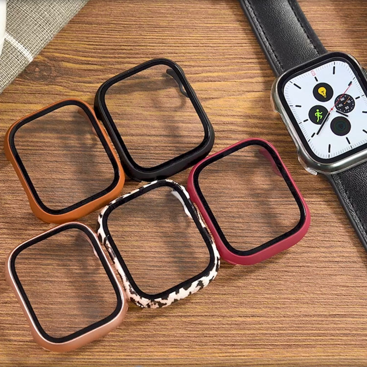 Tempered Glass Film PC Watch Case, For Apple Watch Series 9 / 8 / 7 45mm, For Apple Watch Series 9 / 8 / 7 41mm, For Apple Watch Ultra 49mm / Apple Watch Ultra 2 49mm