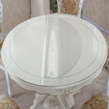 Transparent Soft Glass Tablecloth Household Waterproof Tablecloth PVC Table Mat, Thickness: 1mm, 80x135cm, 85x135cm, 85x140cm, 90x120cm, 90x130cm, 90x135cm