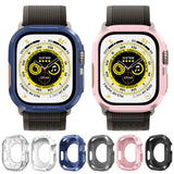 Three-proof TPU Carbon Fiber Protective Case, For Apple Watch Ultra 3 / 2 / 1 49mm