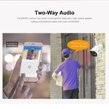 SriHome SH034C 4.0MP AI Humanoid Tracking WiFi Outdoor Surveillance Camera, SH034C