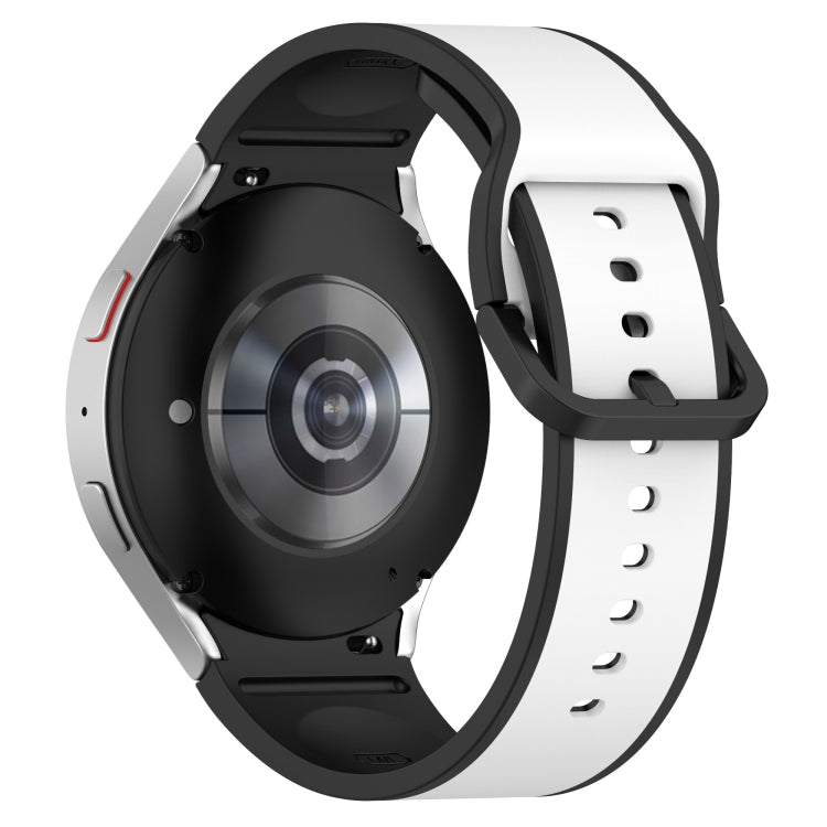 Two-color Silicone Watch Band, For Samsung Galaxy Watch5 40mm / 44mm