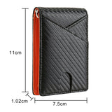 W2108A1 Carbon fiber Business Wallet For Men