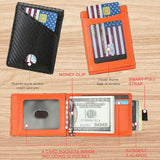 W2108A1 Carbon fiber Business Wallet For Men
