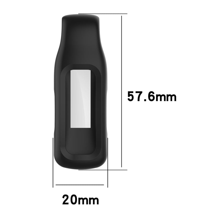 Steel Sheet Silicone Protective Clip Case Cover, For Fitbit Inspire 3