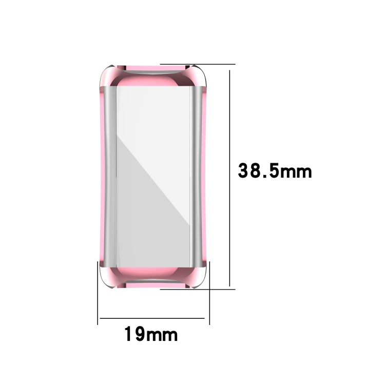 Full Coverage TPU Electroplating Watch Protective Case, For Fitbit Inspire3
