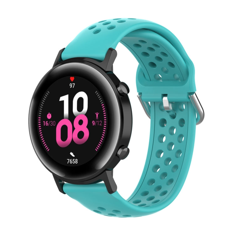 20mm Clasp Solid Color Sport Wrist Strap Watchband, For Huawei Watch GT2 42MM, For Galaxy Watch Active2 / Active