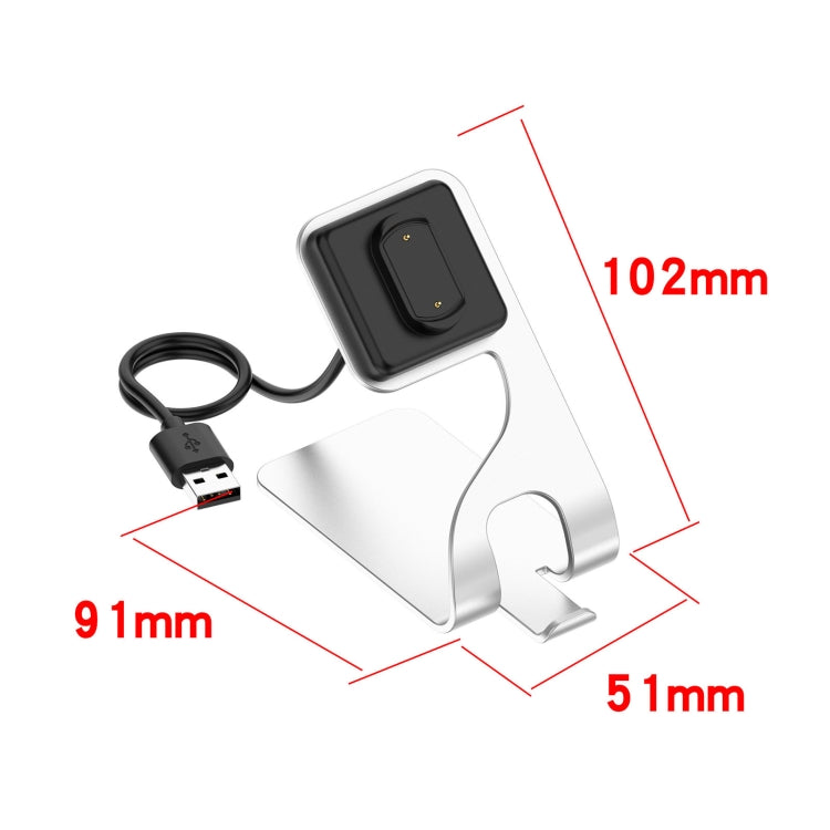 Rotatable Smart Watch Metal Charger Stand, For Amazfit GTR4 / GTR4 Pro