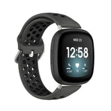 Dual Color Silicone Watch Band, For Fitbit Versa 4 / Sense 2