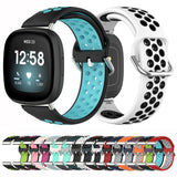 Dual Color Silicone Watch Band, For Fitbit Versa 4 / Sense 2