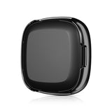 Double-Row Diamond Electroplating PC Watch Case, For Fitbit Versa 4 / Sense 2