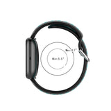 For Fitbit Versa 2 / Versa / Versa Lite 23mm Clasp Two Color Sport Wrist Strap Watchband