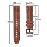 Bamboo Joint Texture Silicone Leather Watch Band, For Huawei GT 3 Pro 46mm
