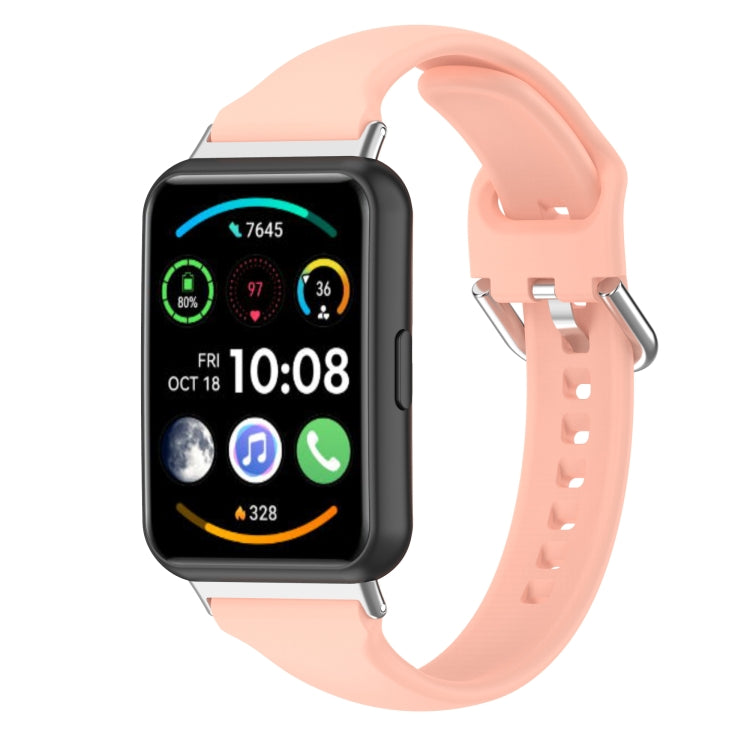 For Huawei Watch Fit 2 Small Waist Silicone Watch Band, S, L