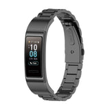 For Huawei Band 4 Pro (TER-B29S) / Band 3 Pro (TER-B29) / Band 3 (TER-B09) Three Beads Steel Wrist Strap Watchband, For Band 4 Pro